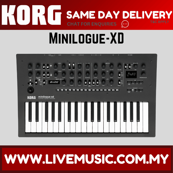 Korg Minilogue XD 4-voice Analog Synthesizer Module (Minilogue-XD-Module/MinilogueXD)