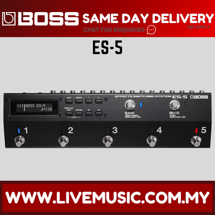 Boss ES-5 Guitar Effects Switching System (ES5)