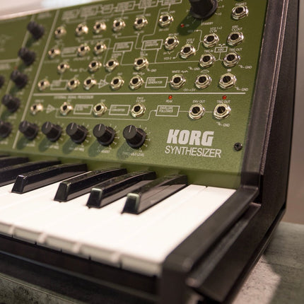 Korg MS-20 FS Full-size MS-20 Synthesizer - Green (MS20FS/MS20)