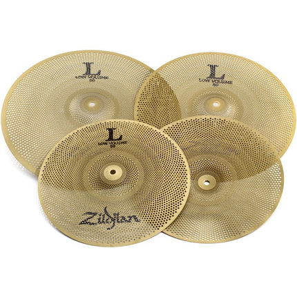 Zildjian L80 Low Volume LV468 Box Set - 14" Hi-hats, 16" Crash, 18" Crash Ride (LV-468)