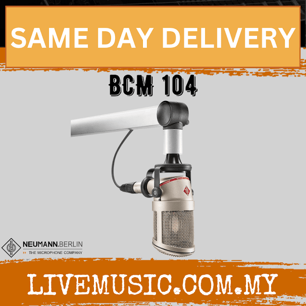Neumann BCM 104 Cardioid Broadcast Microphone (BCM104/BCM-104)