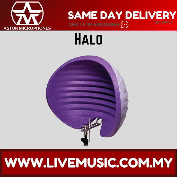 Aston Halo Reflection Filter and Portable Vocal Booth For Microphone