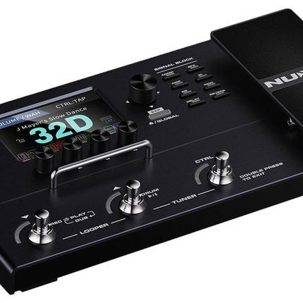 Nux MG-30 Versatile Amp Modeler Multi-Effects Pedal with Impulse Response (MG30/MG 30)