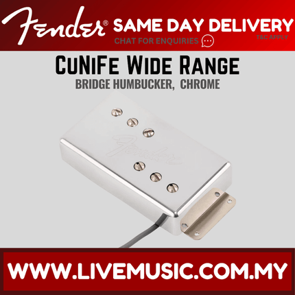 Fender CuNiFe Wide Range Bridge Humbucker Pickup - Chrome
