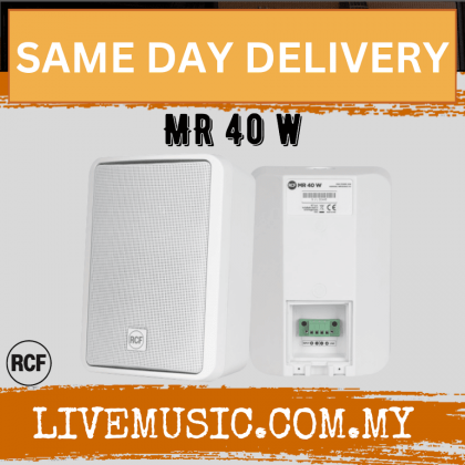 RCF MR 40 Two-way Passive Speaker - White ( MR40 / MR-40 )