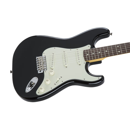 Fender Japan Traditional II 60s Stratocaster Electric Guitar, RW FB, Black