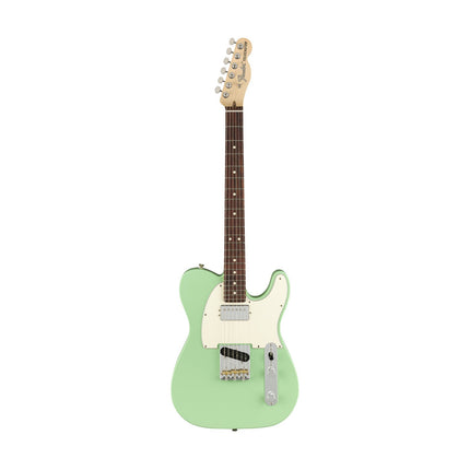 Fender American Performer HS Telecaster Electric Guitar, Rosewood Fretboard with Case - Satin Seafoam Green