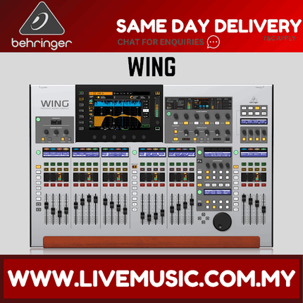 Behringer WING 48-channel Digital Mixer - White