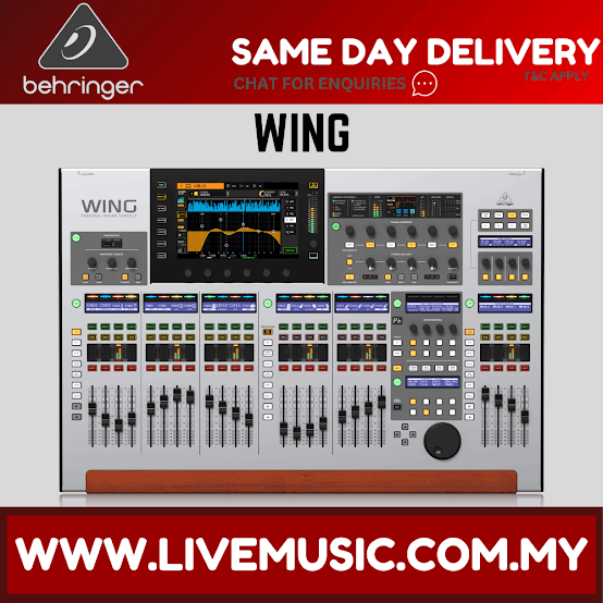 Behringer WING 48-channel Digital Mixer - White