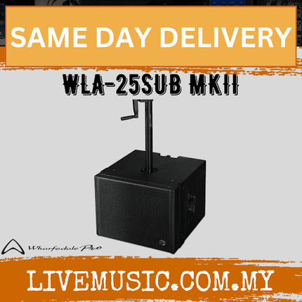 Wharfedale Pro WLA 25SUBMKII Passive, 2800W Peak 2 X 10" Subwoofer Speaker (WLA25SUBMKII WLA-25SUBMKII)