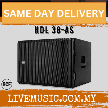 Rcf HDL 38-AS Active Flyable Subwoofer Module ( HDL38AS / HDL 38AS )