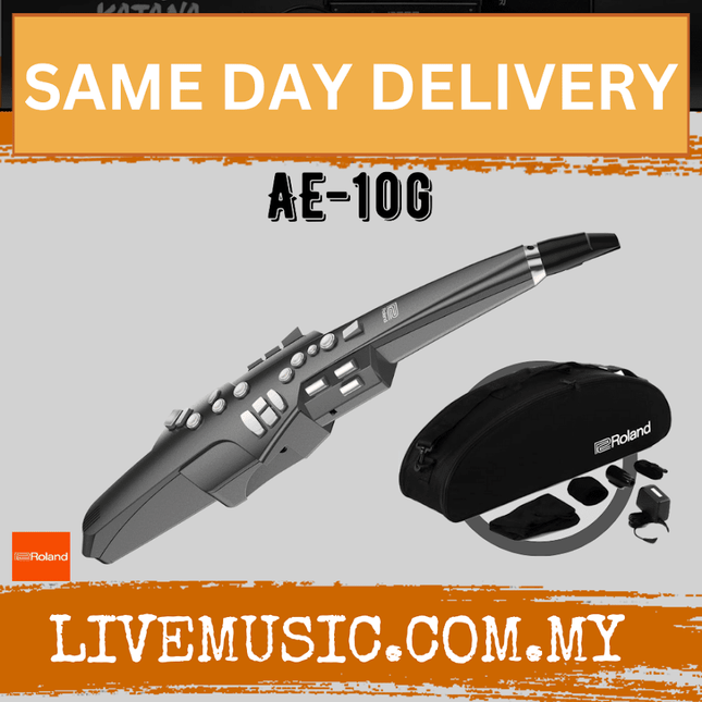 Roland AE-10G Aerophone Digital Wind Instrument Graphite ( AE-10 / AE10 / AE10G )