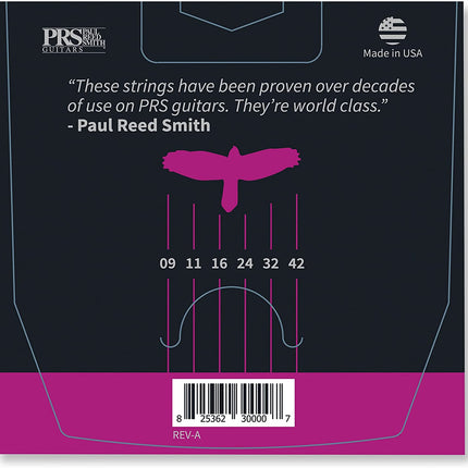 PRS Classic Ultra Light Electric Guitar Strings, 9-42