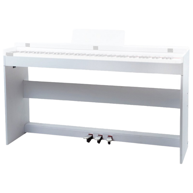 Nux NPS-1 Stand and Pedal design For NPK-10 Digital Piano - White ( NPS1 / NPK10 )