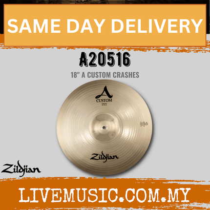 Zildjian 18" A Series Custom Crash Cymbal (A20516)