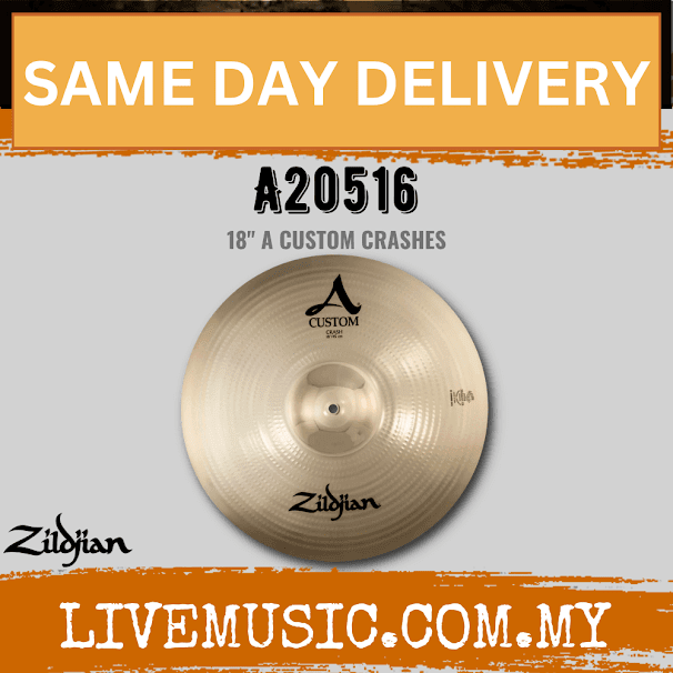 Zildjian 18" A Series Custom Crash Cymbal (A20516)