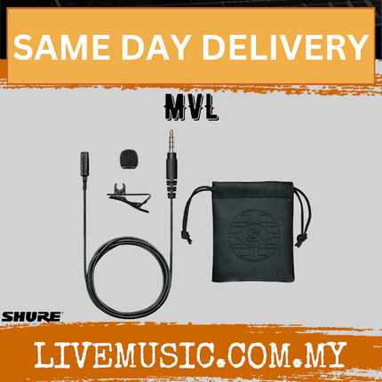 Shure MVL Mobile Lavalier Microphone
