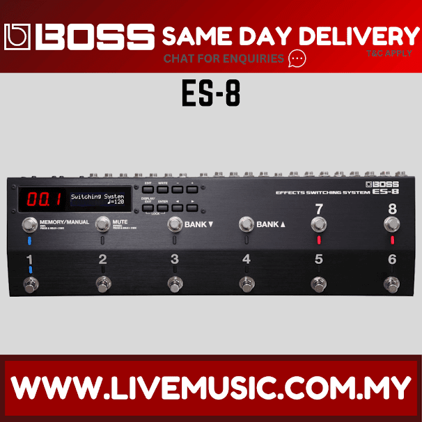 Boss ES-8 Guitar Effects Switching System (ES8)