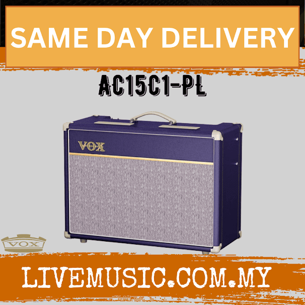 Vox AC15C1-PL Limited Edition Guitar Combo Amplifier ( AC15C1-PL / AC15C1-PL )