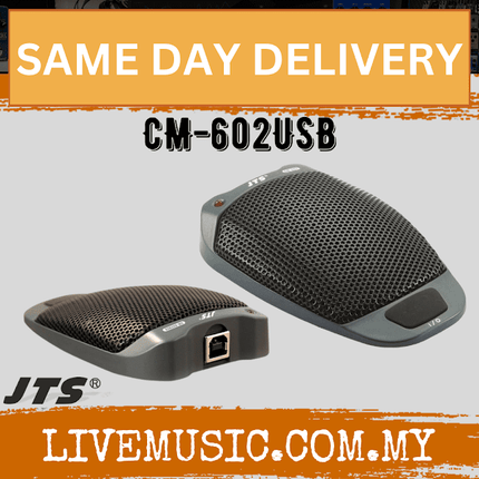 JTS CM-602 Usb Electret Boundary Microphone ( CM602 / CM 602 )