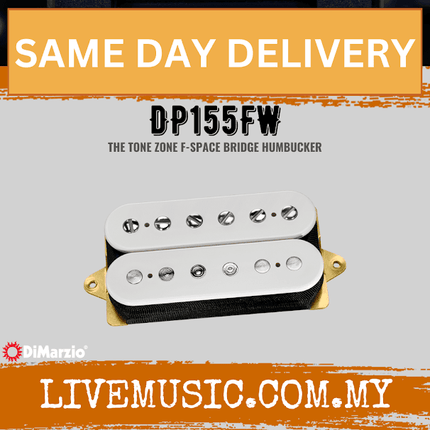 DiMarzio DP155FW The Tone Zone F-Spaced Bridge Humbucker (DP155 FW/DP155-FW)