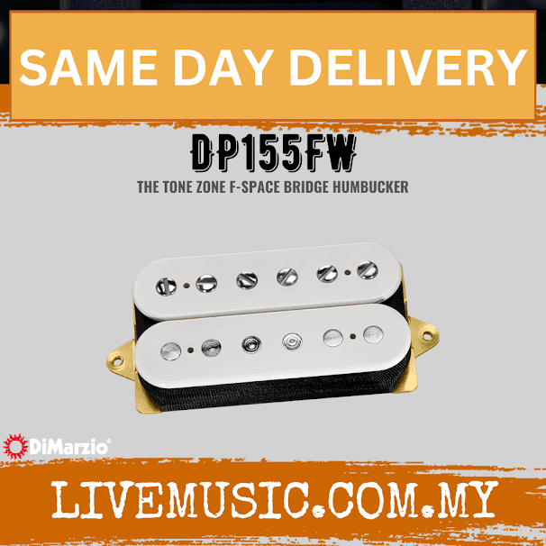 DiMarzio DP155FW The Tone Zone F-Spaced Bridge Humbucker (DP155 FW/DP155-FW)
