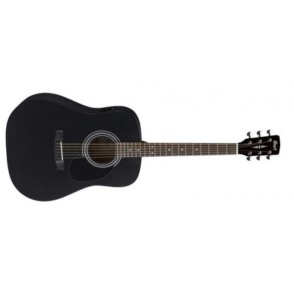 Cort AD810E - Acoustic Guitar with Gig Bag - Black Satin ( AD810 / AD810E-BKS )