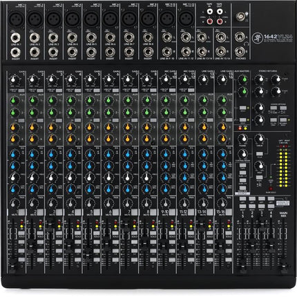 Mackie 1642VLZ4 16 Channel Mixer Analog Compact Mixers With Onyx (1642 VLZ4/1642-VLZ4)