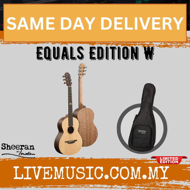 Sheeran by Lowden Limited Edition Equals Edition Signature Acoustic Guitar
