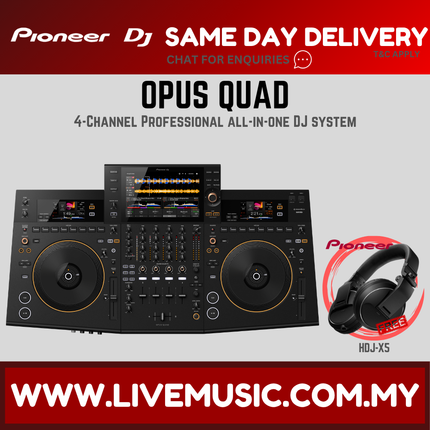 Pioneer DJ OPUS-QUAD Professional all-in-one DJ system With Monitor Speaker And Case ( OPUS QUAD / OPUSQUAD )