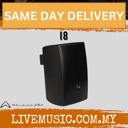 WHARFEDALE PRO I8 Series 50 Watts 8.0" 2-Way Passive Installation Loudspeaker- Black (I-8/I 8)