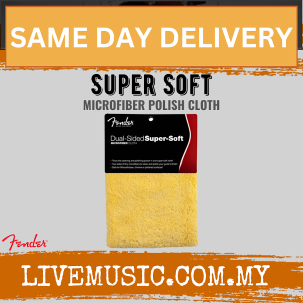 Fender Super Soft Microfiber Polish cloth
