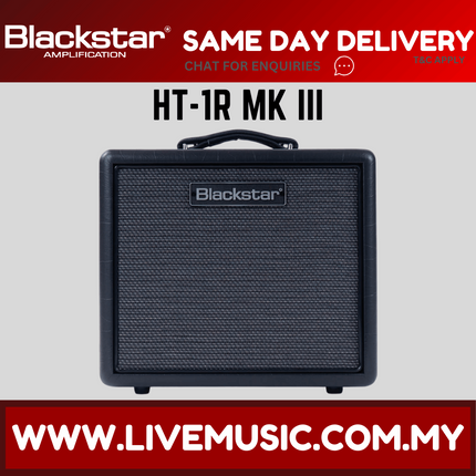 Blackstar HT-1R MKIII 1-watt 1x8 Tube Combo Amp with Reverb (HT 1R/HT1R)