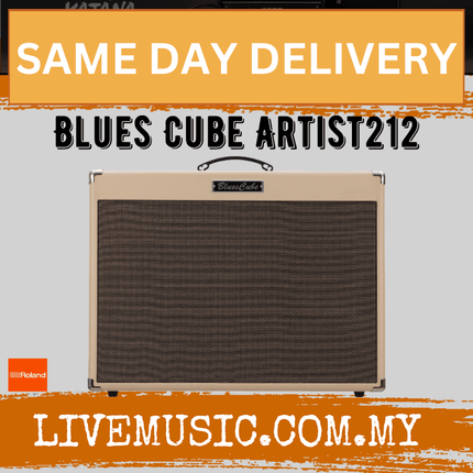 Roland Blues Cube Artist - 85 Watt, 2x12 Inch Combo Guitar Amplifier (BC-ART212B/ART212B)