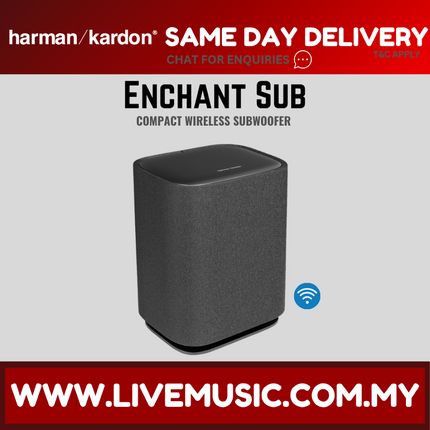 Harman Kardon Enchant Sub Compact Wireless Subwoofer With Powerful Bass ( ENCHANT SUB ENCHANT-SUB )