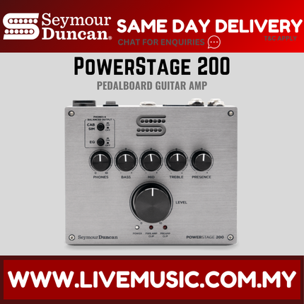 Seymour Duncan PowerStage 200 - 200-watt Guitar Amplifier Pedal