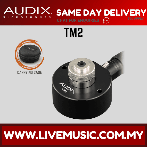 Audix TM2 Earphone Couplers for In-Ear Monitors (Single) (TM-2/TM 2)