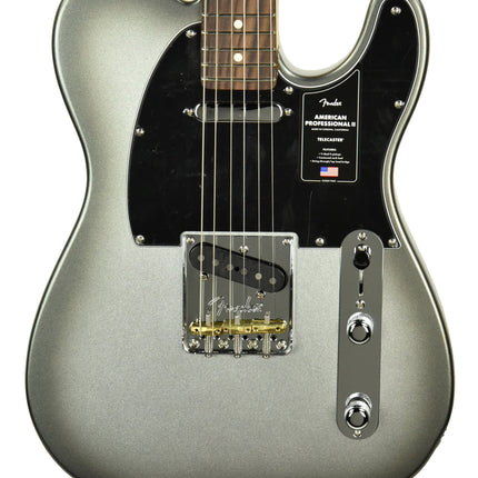 Fender American Professional II Telecaster Electric Guitar, Rosewood Fretboard - Mercury
