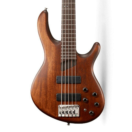 Cort B5 Plus MH 5-Strings Electric Bass Guitar Rosewood Fretboard with Bag - Open Pore Mahogany