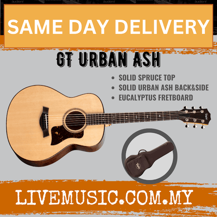 Taylor GT Grand Theater Urban Ash Acoustic Guitar w/AeroCase