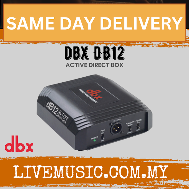 Dbx By Harman db12 Active Direct Box ( DB-12 / DB 12 )