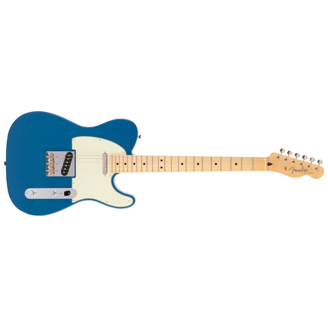 Fender Japan Hybrid II Telecaster Electric Guitar, Maple Fretboard with Gig Bag - Forest Blue