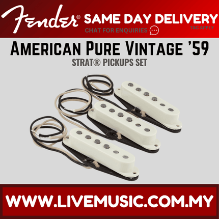 Fender American Vintage 59 Stratocaster Pickups, Set of 3