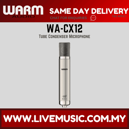 Warm Audio WA-CX12 Tube Condenser Microphone — ( WA CX12 WACX12 )