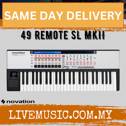 Novation 49 Remote SL Mk II 49-key USB MIDI Controller (remote-49)