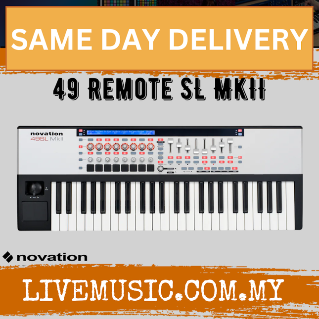 Novation 49 Remote SL Mk II 49-key USB MIDI Controller (remote-49)