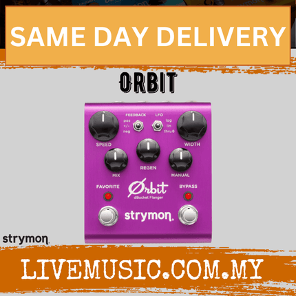 Strymon Orbit dBucket Flanger Effect Pedal / Flanger Pedal
