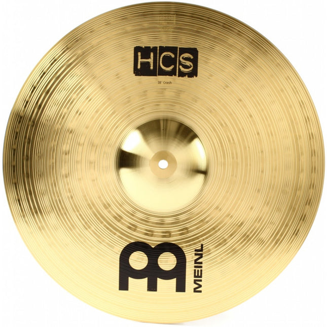 Meinl Cymbal HCS18C 18inch HCS Brass Crash Cymbal for Drum Set