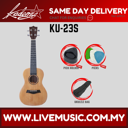 Kadenza KU-23 23 inch Concert Ukulele Guitar ( KU23S KU 23S KU23 KU 23 )