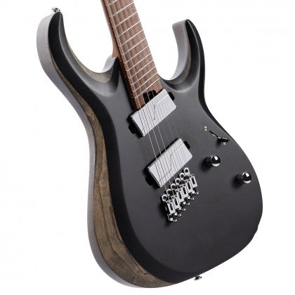 Cort X700 Mutility Electric Guitar Roasted Maple Fretboard with Bag - Black Satin (X-700/X 700)